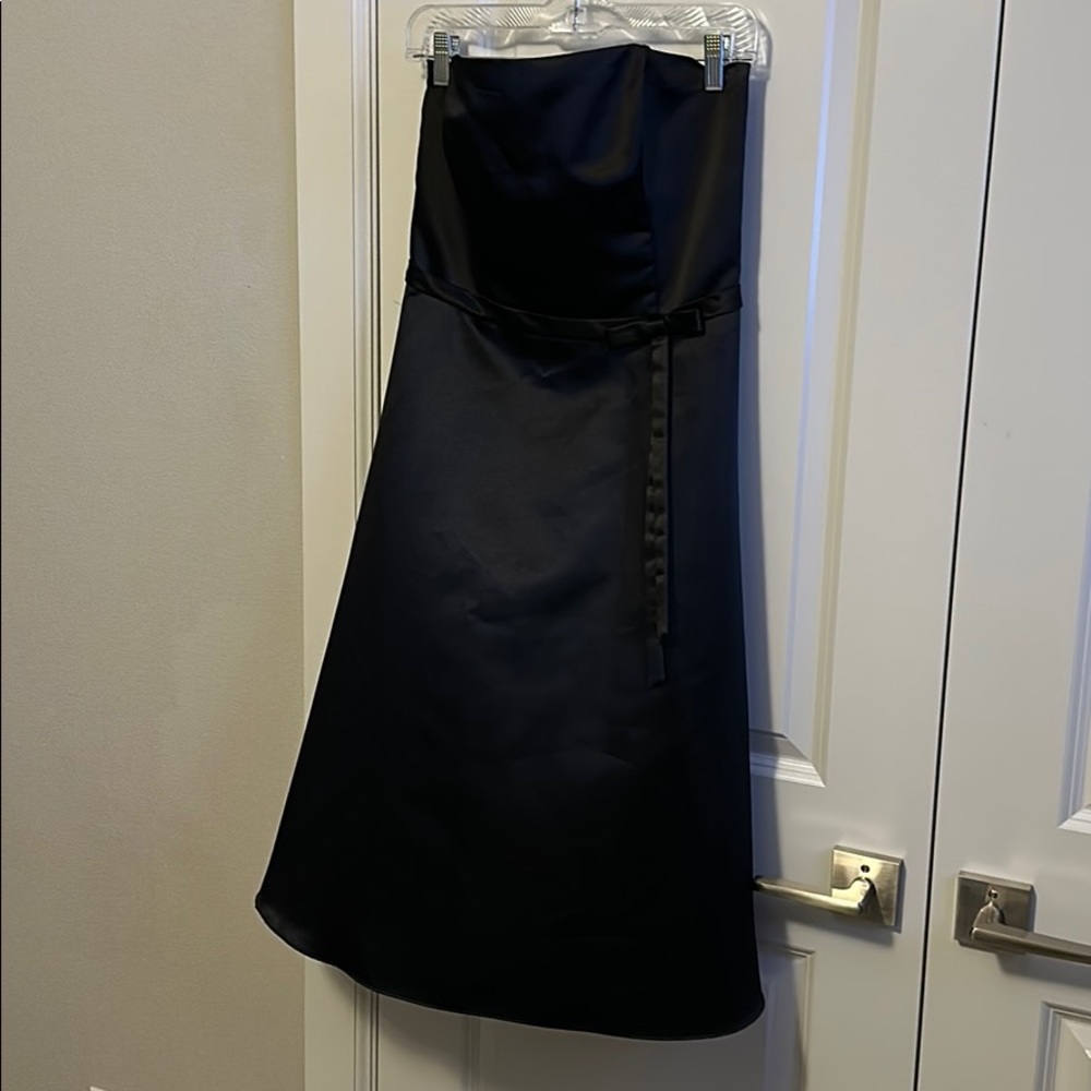 Strapless Black Dress
